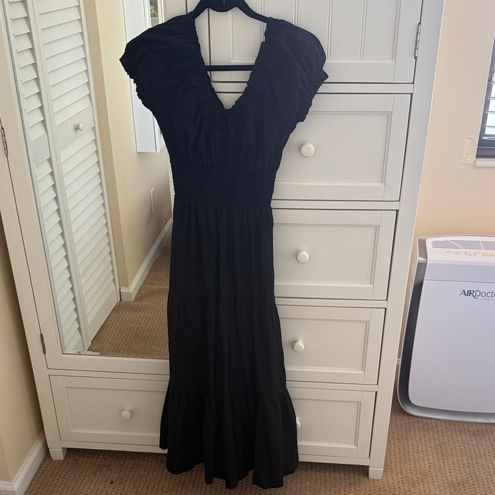 Abercrombie & Fitch Black Maxi Dress